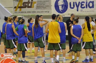 Το agapotobasket.gr στην προπόνηση του Παναθηναϊκού