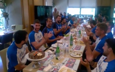 «Happy Birthday, Costas!» (vid)