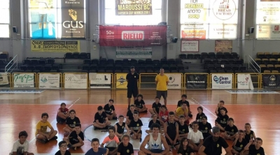 Η Άρτεμις Σπανού στο Maroussi Basketball Workout
