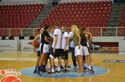 Το agapotobasket.gr στην προπόνηση του ΠΑΟΚ ΚΥΑΝΑ