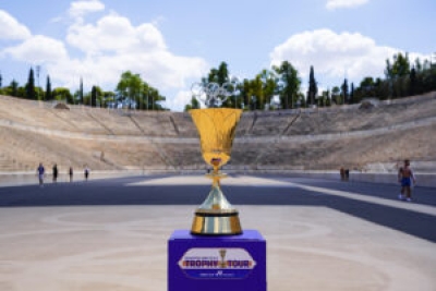 Το τρόπαιο του Παγκοσμίου Κυπέλλου στην Αθήνα